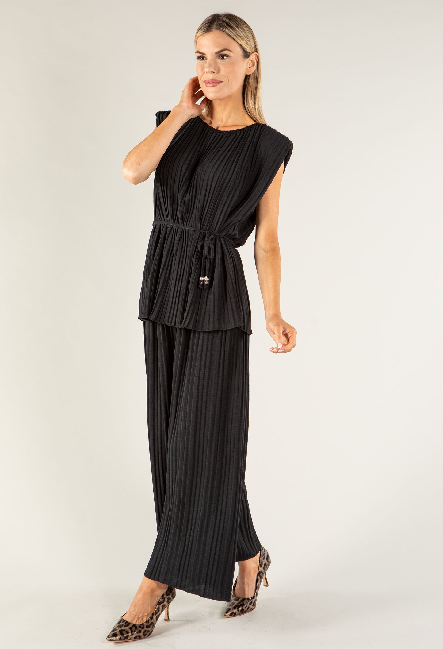 Plisse Pleated Co-Ord