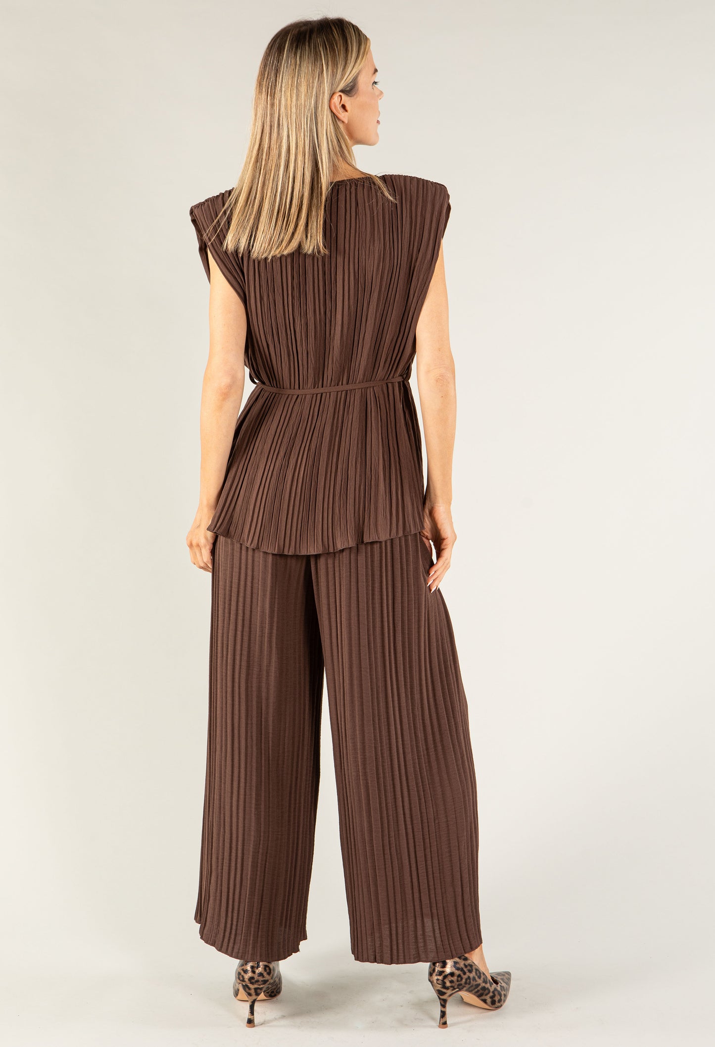 Plisse Pleated Co-Ord