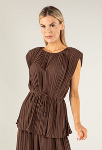 Plisse Pleated Co-Ord