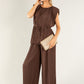 Plisse Pleated Co-Ord