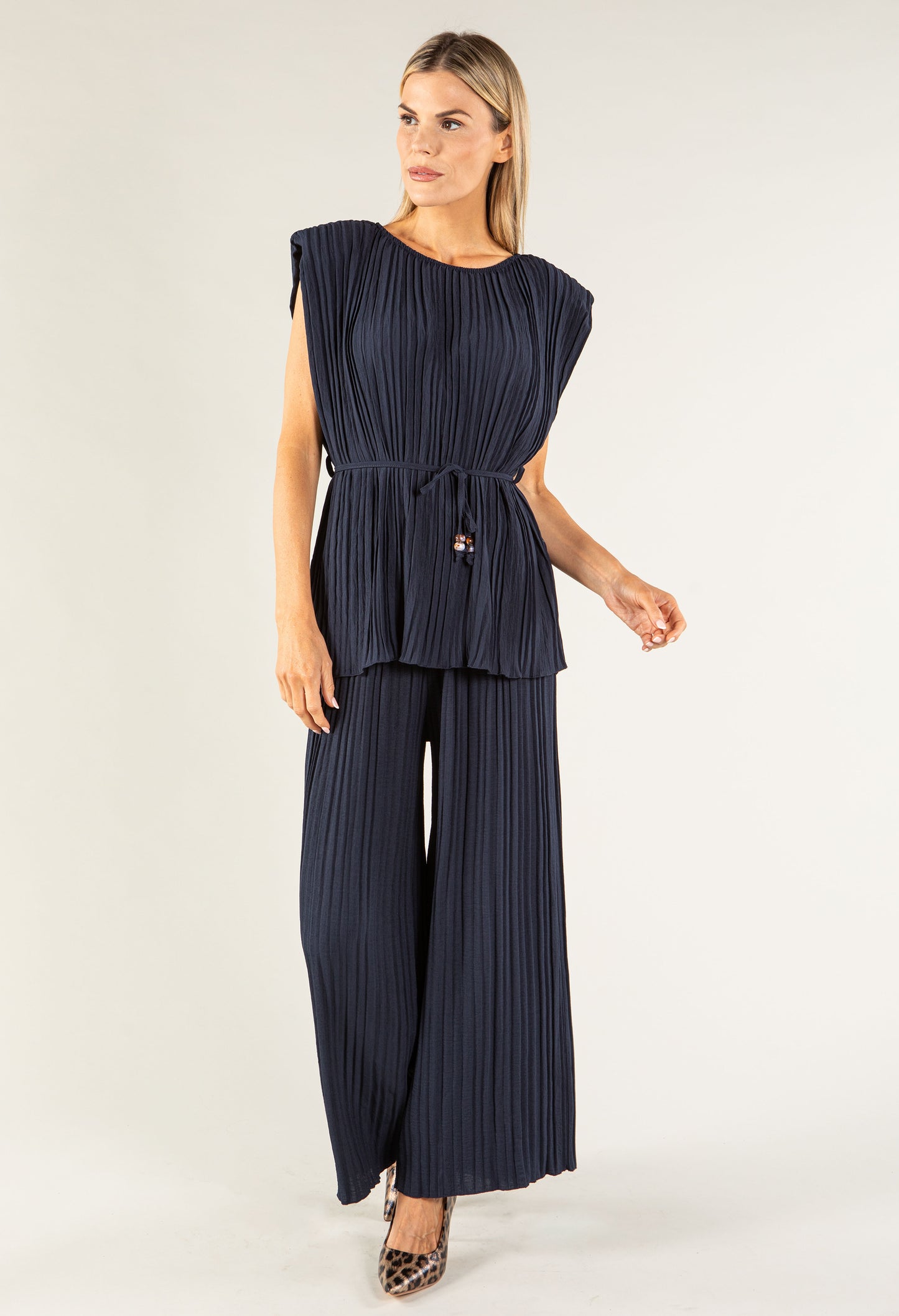 Plisse Pleated Co-Ord