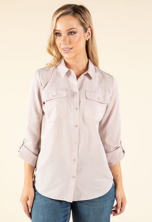 Light Pin Stripe Shirt