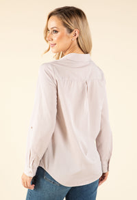 Light Pin Stripe Shirt