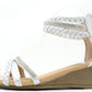 Triple Strap Sandal