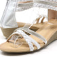 Triple Strap Sandal
