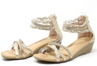 Triple Strap Sandal