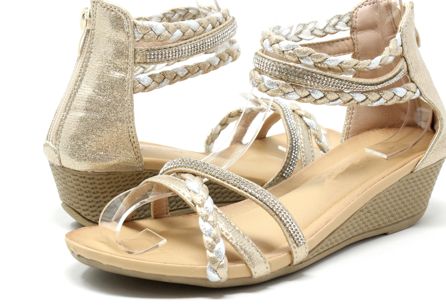 Triple Strap Sandal