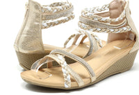 Triple Strap Sandal