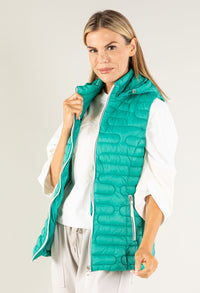 Hooded Quilted Gilet