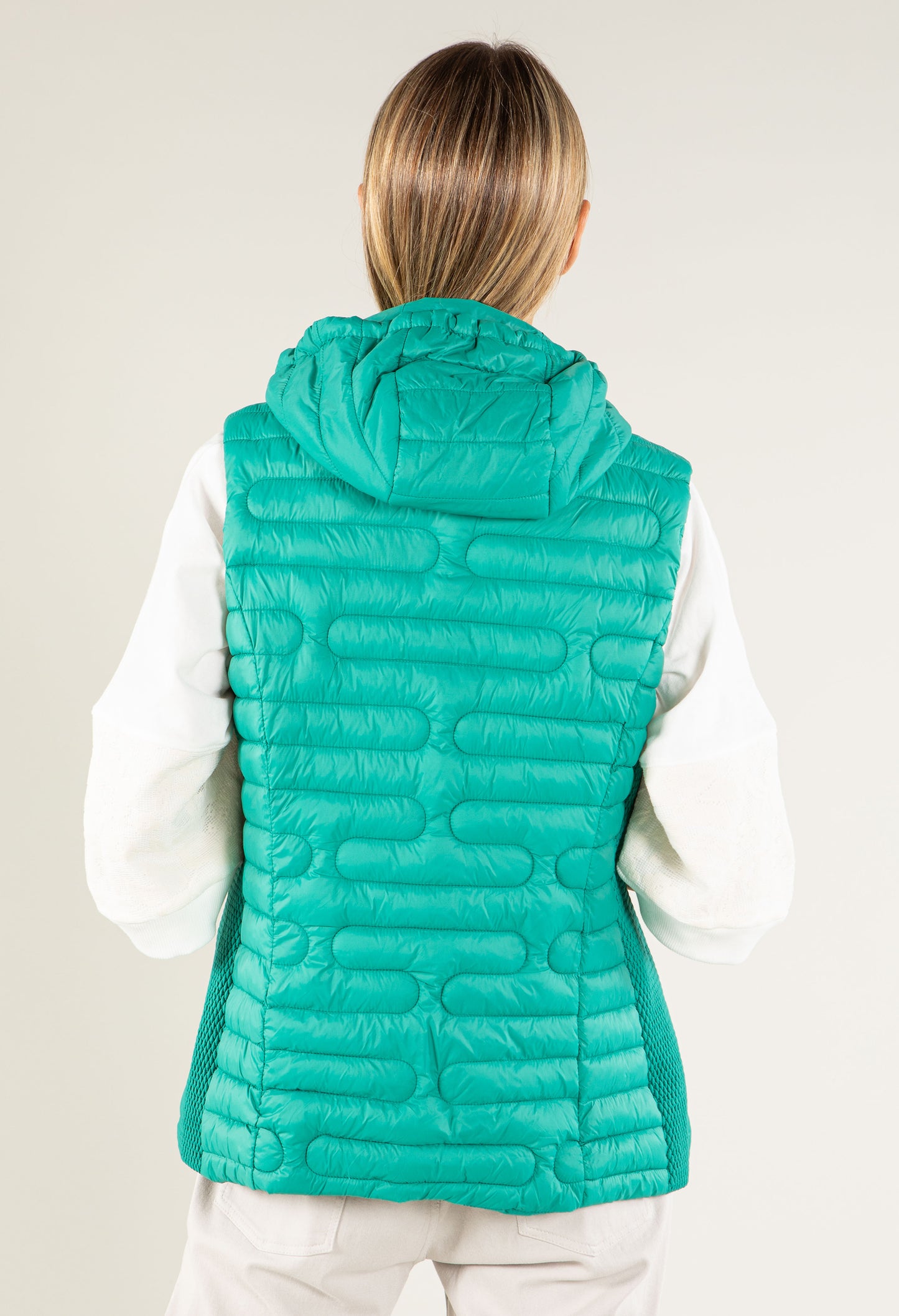Hooded Quilted Gilet