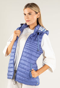 Hooded Quilted Gilet