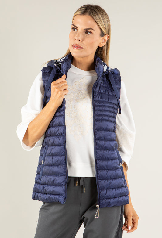 Hooded Quilted Gilet