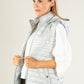 Hooded Quilted Gilet