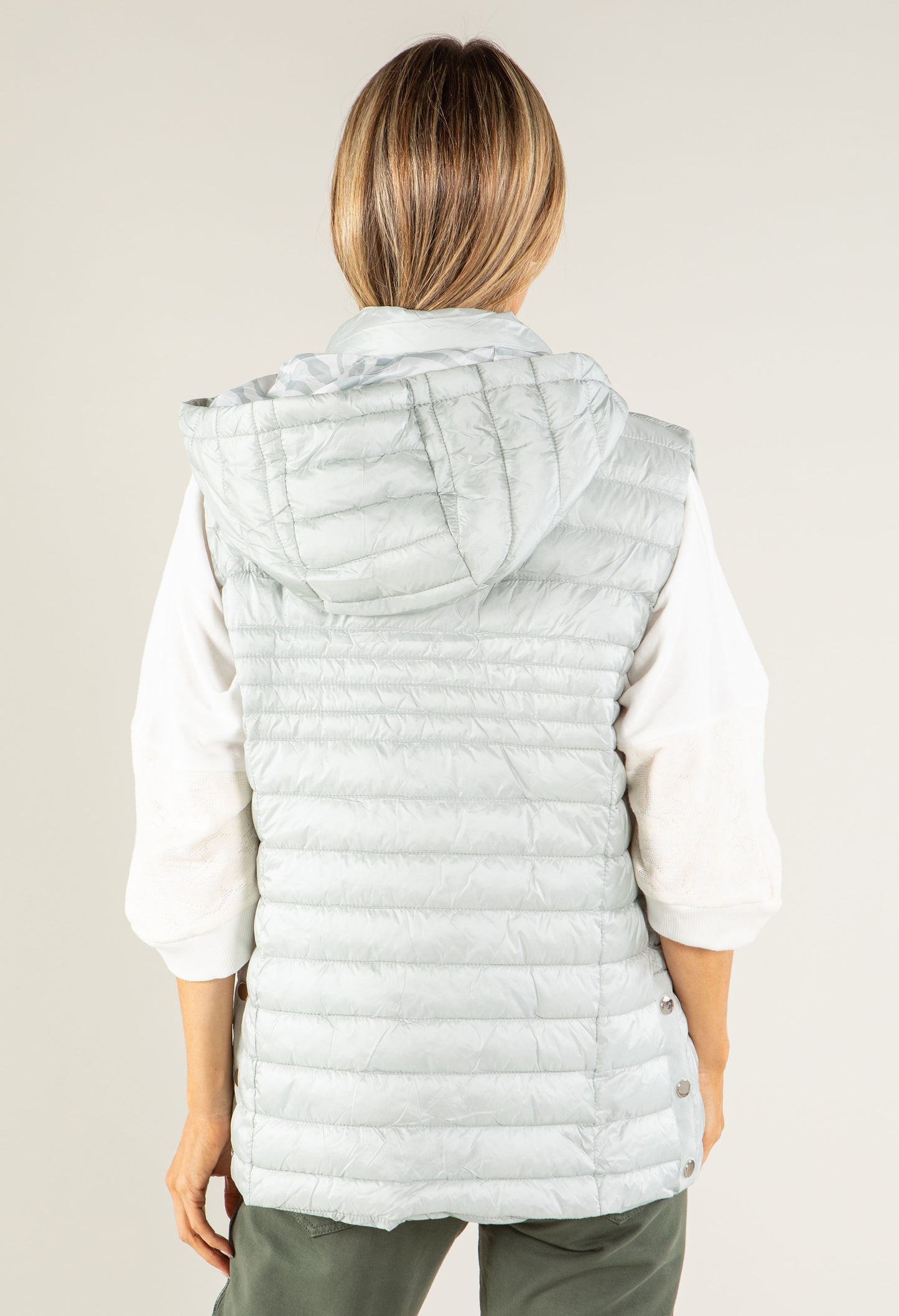 Hooded Quilted Gilet