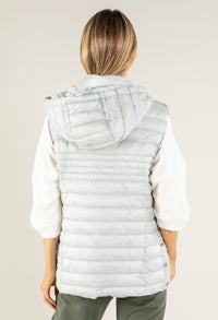 Hooded Quilted Gilet