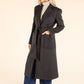 Longline Belted Trench Coat
