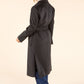 Longline Belted Trench Coat