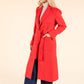 Longline Belted Trench Coat