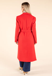 Longline Belted Trench Coat
