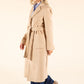 Longline Belted Trench Coat