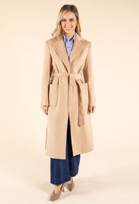 Longline Belted Trench Coat
