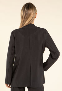 Pinstripe Blazer