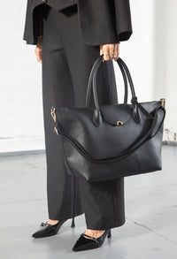 Chain Detail Pinstripe Trousers