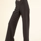 Chain Detail Pinstripe Trousers