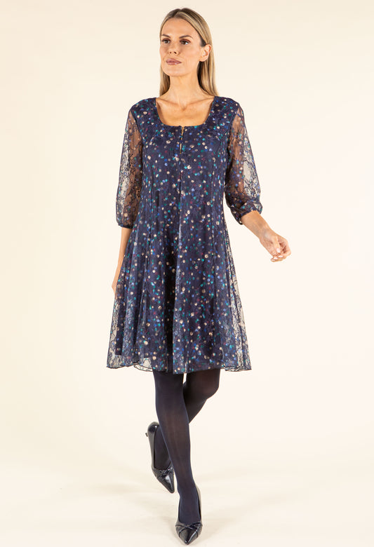 Polka Dot Lace Dress