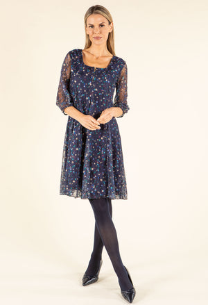 Polka Dot Lace Dress