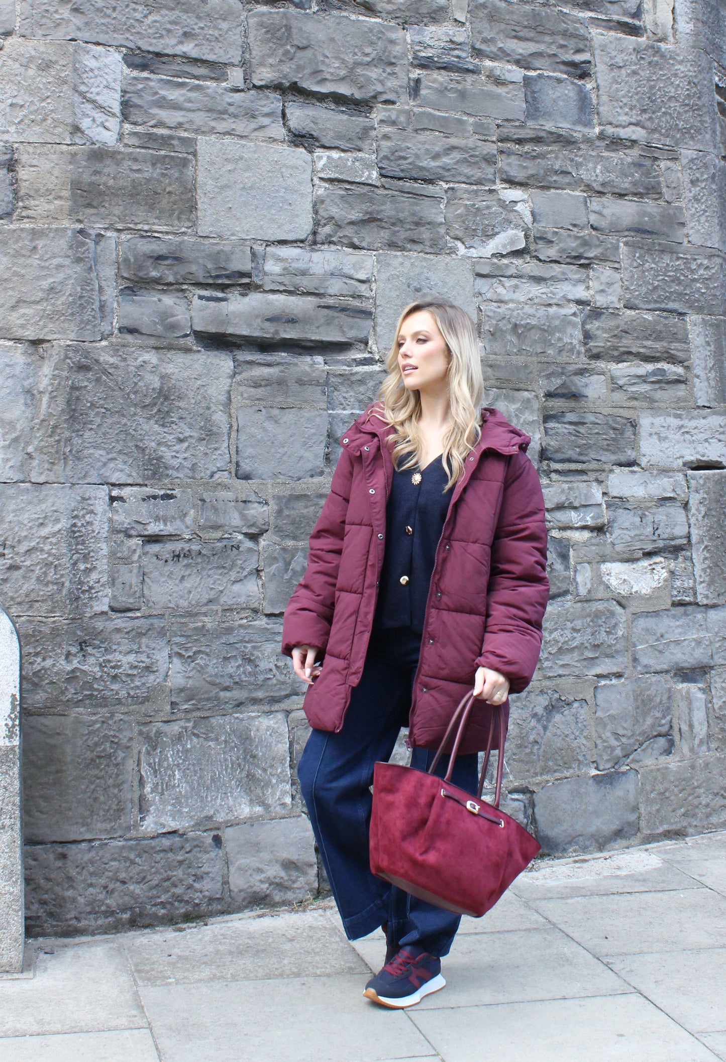 Gold Button Knit Cardigan