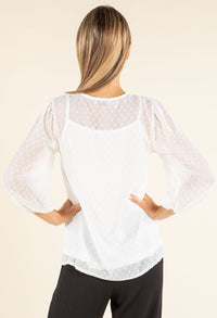 Pussy Bow Chiffon Blouse