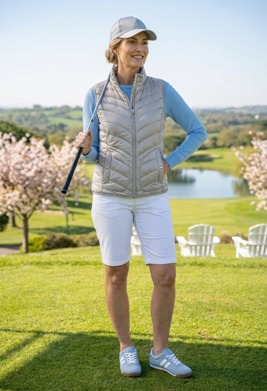 Wadding Quilted Gilet