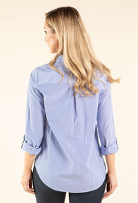 Relaxed Pin Stripe Shirt