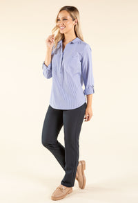 Relaxed Pin Stripe Shirt