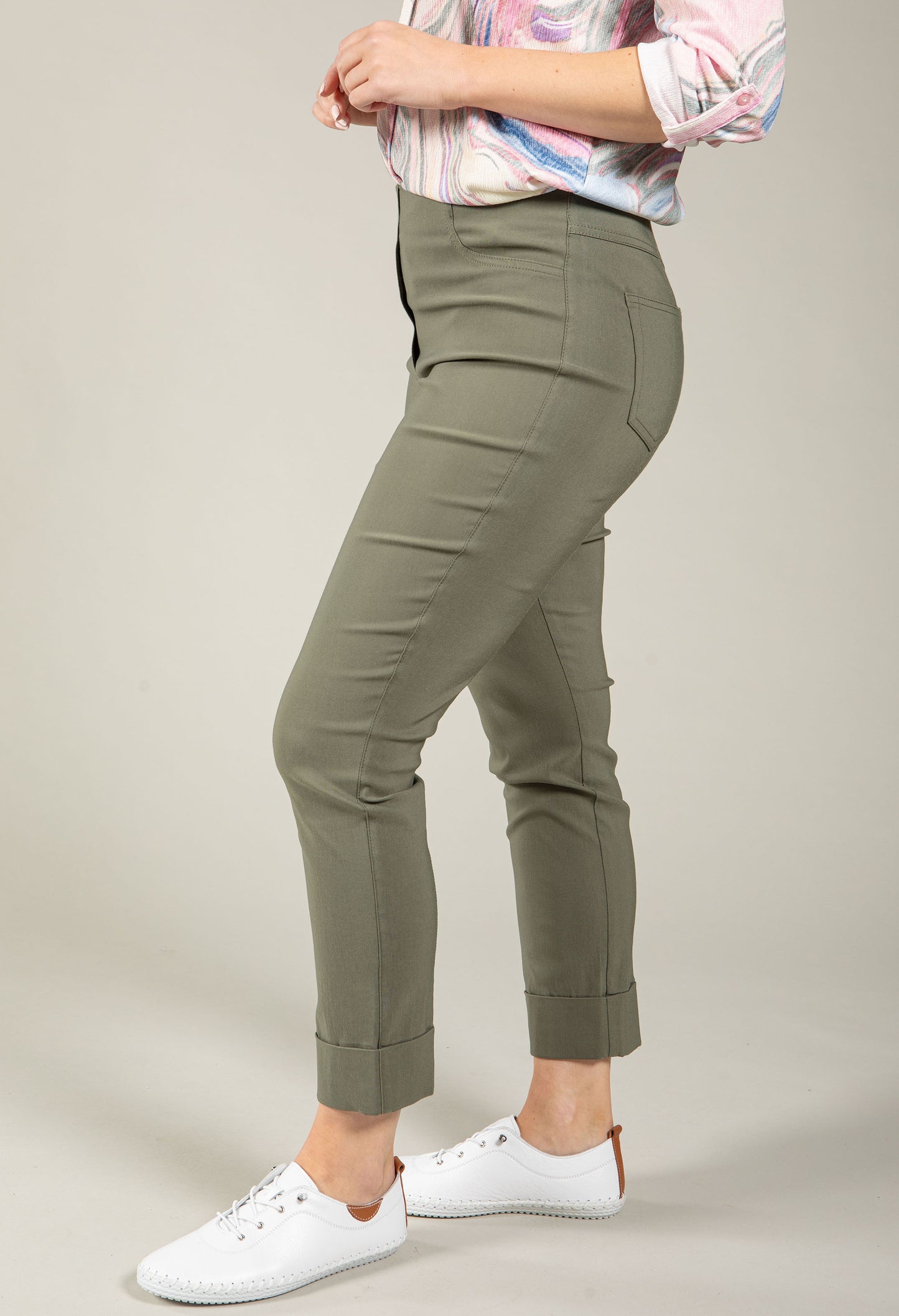 Angelika Slim Fit 7/8 Trousers