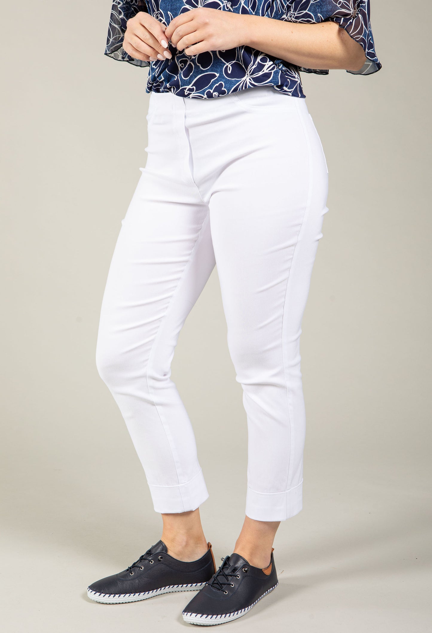 Angelika Slim Fit 7/8 Trousers