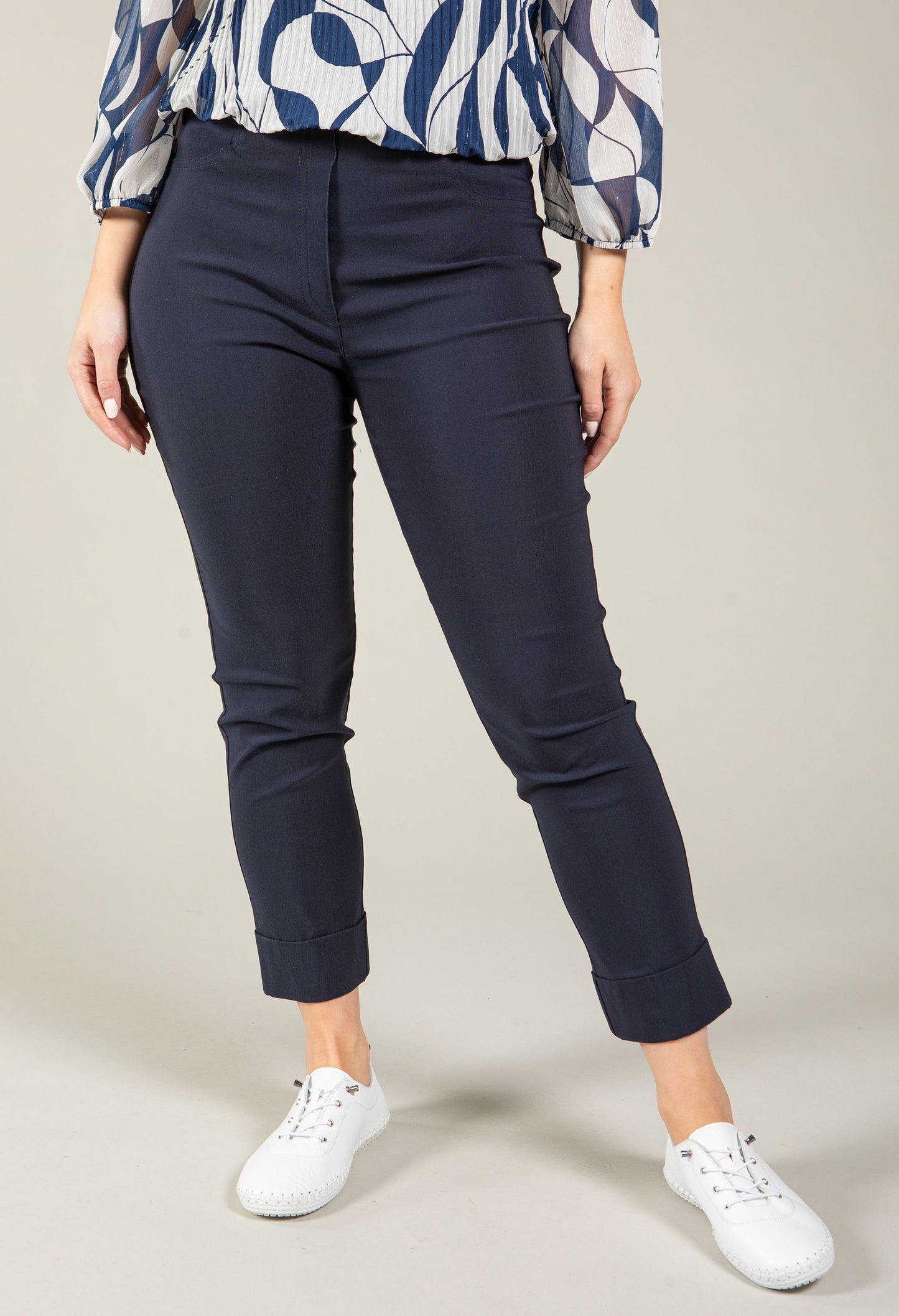 Angelika Slim Fit 7/8 Trousers