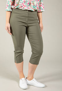 Angelika Slim Fit Capri Trousers