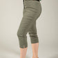 Angelika Slim Fit Capri Trousers
