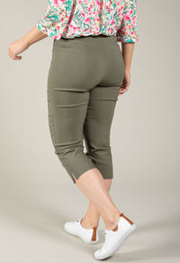Angelika Slim Fit Capri Trousers