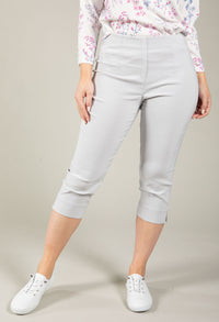 Angelika Slim Fit Capri Trousers
