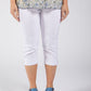 Angelika Slim Fit Capri Trousers