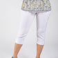 Angelika Slim Fit Capri Trousers
