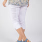 Angelika Slim Fit Capri Trousers