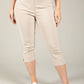 Angelika Slim Fit Capri Trousers