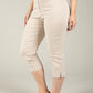 Angelika Slim Fit Capri Trousers