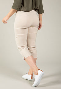 Angelika Slim Fit Capri Trousers