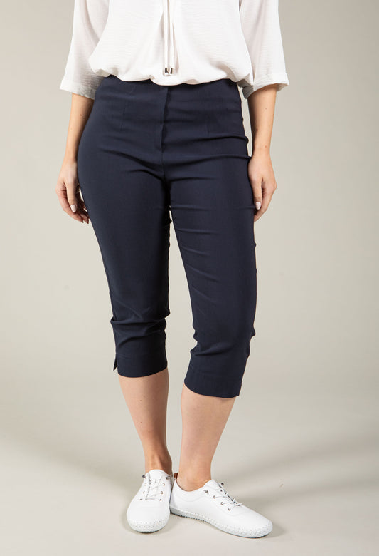 Angelika Slim Fit Capri Trousers