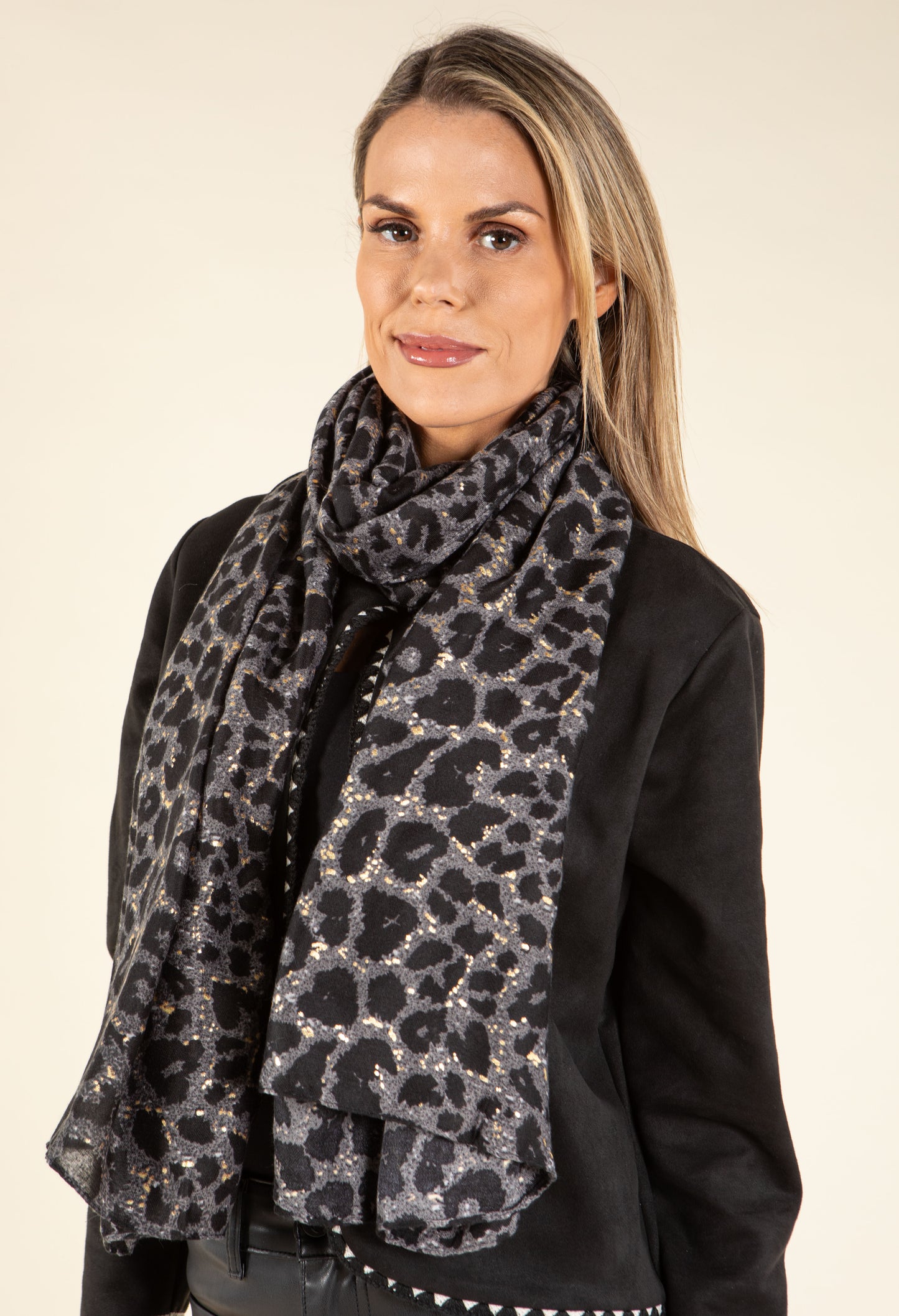 Leopard Print Scarf